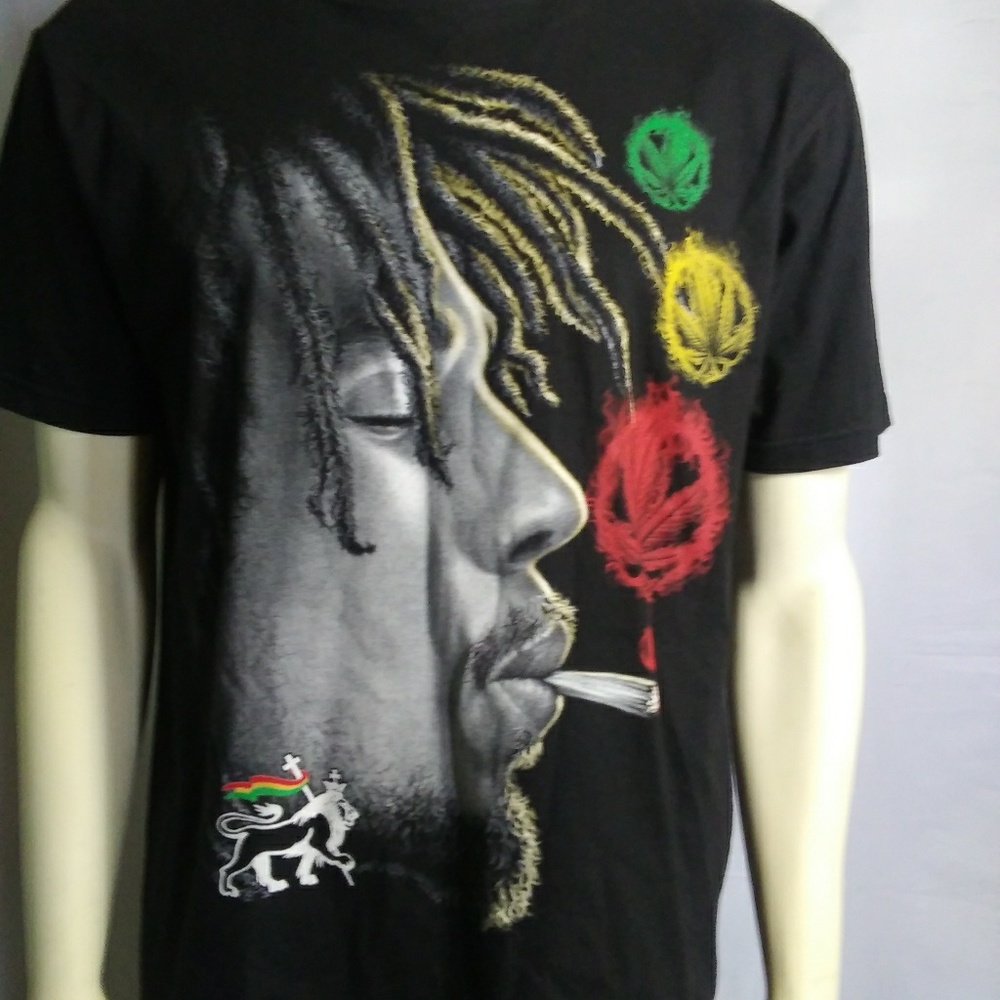 Bob Marley Men's Lg. T-shirt